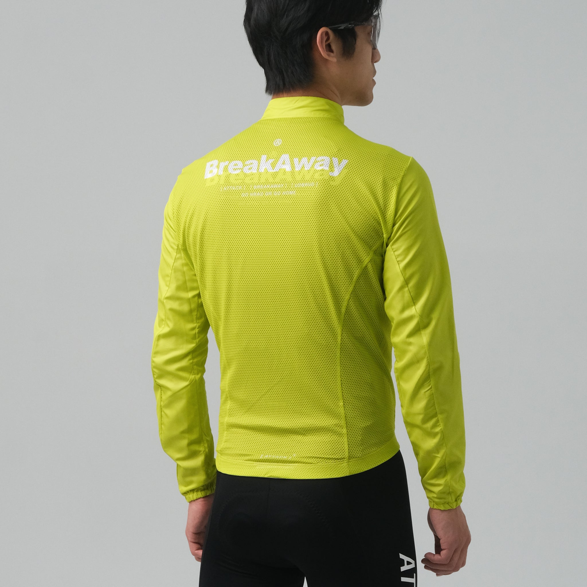 ATK ｜輪行 Breakzip tech 男風衣外套 - 芥末黃