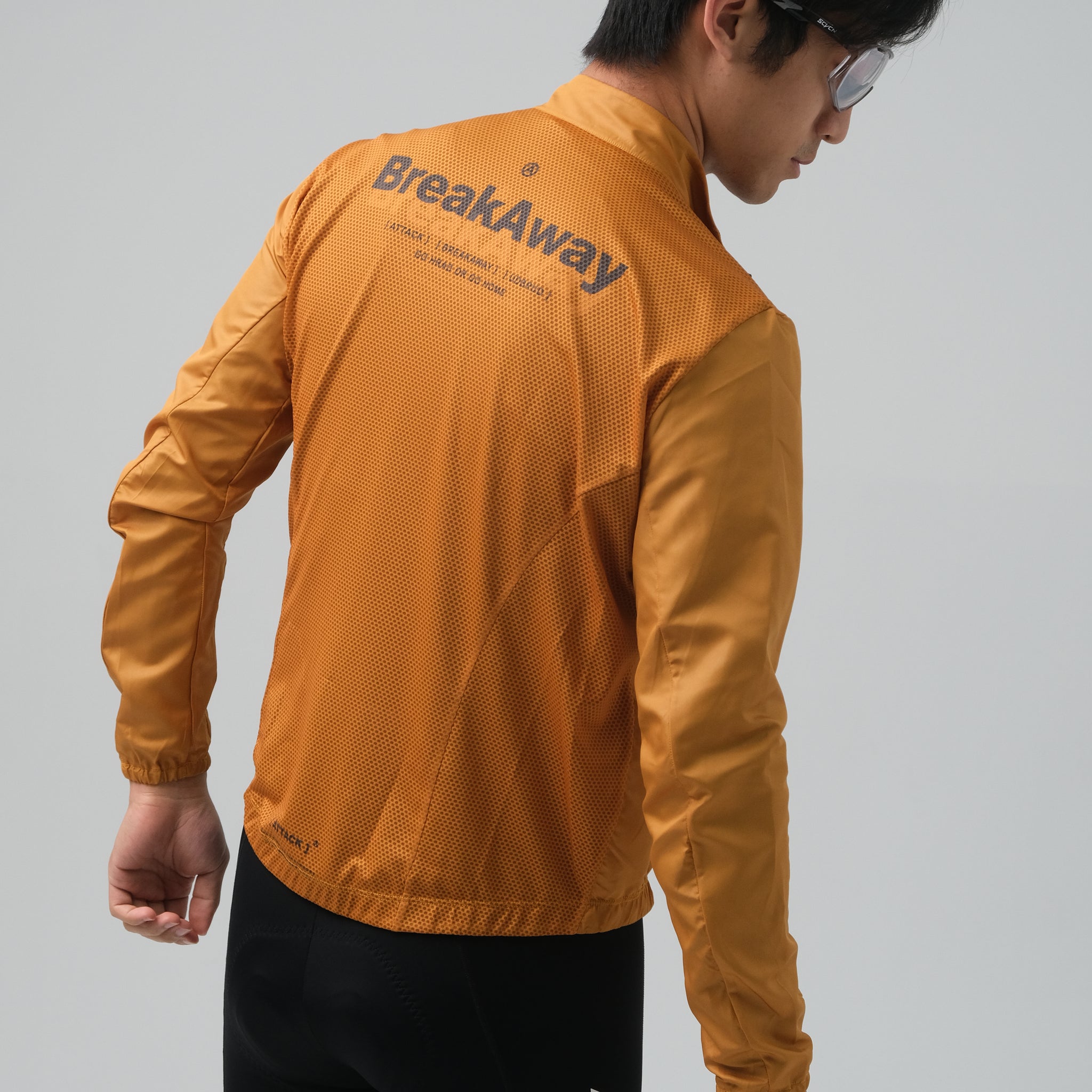 ATK ｜輪行 Breakzip tech 男風衣外套 - 金赭