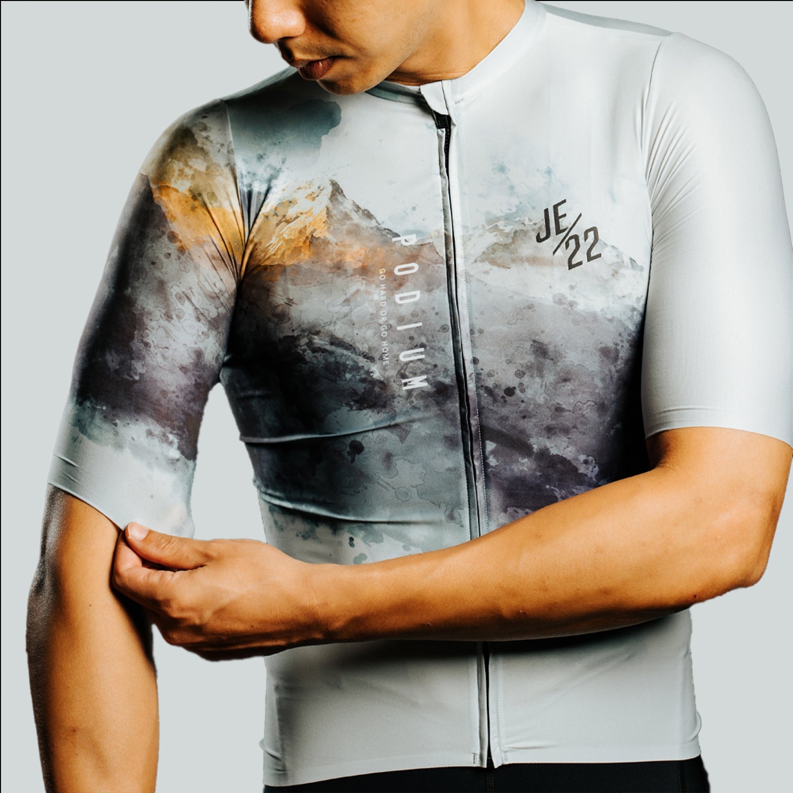 PODIUM short car coat - Glacier