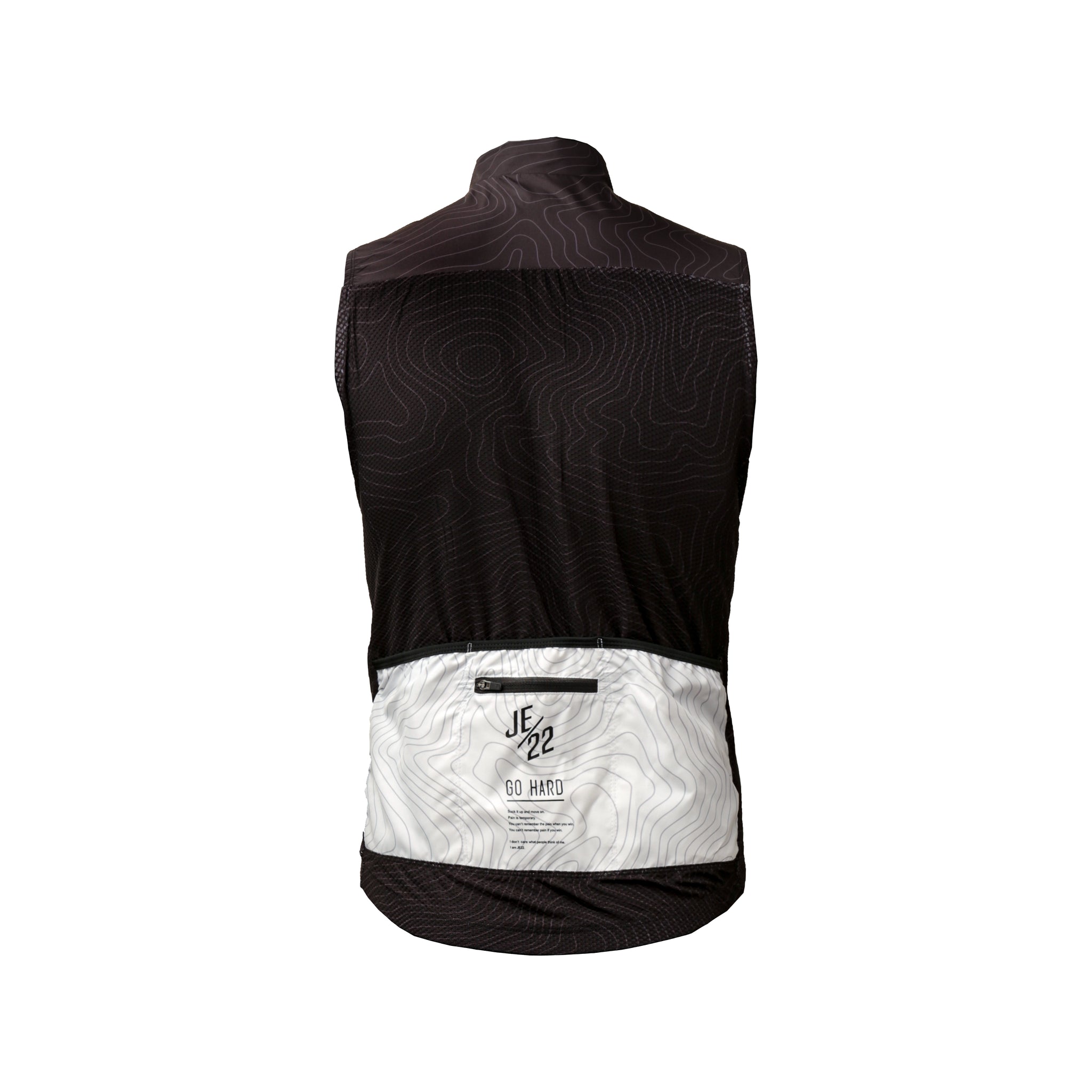 PELOTON Men's Windproof Vest - Classic Black